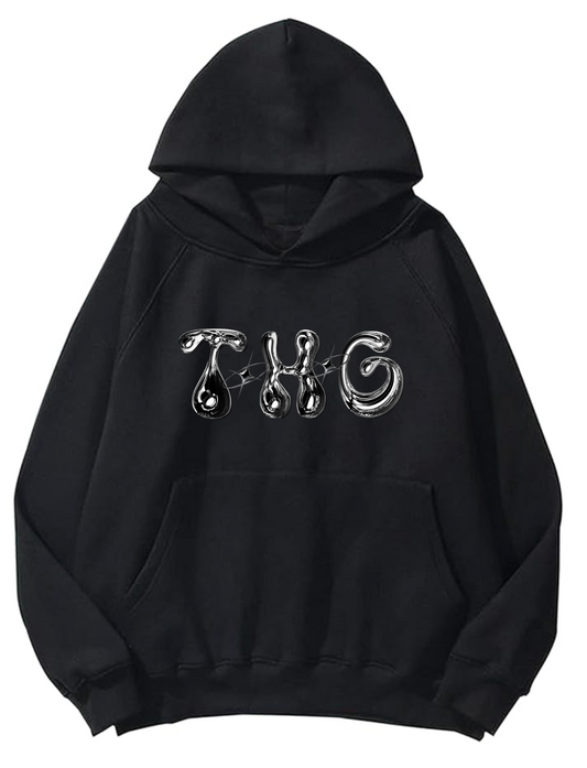 Chrome Initial Hoodie